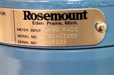 NEW ROSEMOUNT 0751AM3E5B FIELD SIGNAL INDICATOR