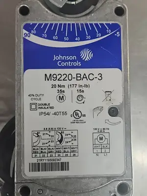 Used Johnson Controls M9220-BAC-3 Rotary Actuators South Carolina US | Palmetto Automation #1160654