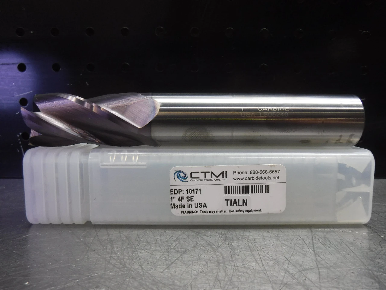 CTMI 1" Carbide Endmill 4 Flute 1" 4F SE TIALN (LOC2676B)