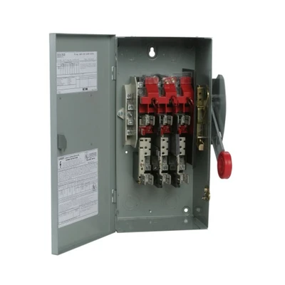 Eaton DH362NGK Heavy Duty Single-Throw Fused Safety Disconnect Switch [New]