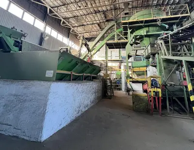 USED BEZNER WOOD CHIP PRODUCTION LINE