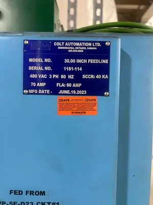 2023 COLT CERFS-35-30 Complete Feed Lines | Universal Press & Machinery (UPM) (44)