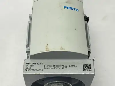 MS6-EM1-1/2-S | Festo  Manual On/Off Valve 541268 - Used