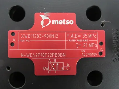 NEW METSO XWB11283-900N12 SOLENOID VALVE WE42P10F22PB0BN XWB11283900N12