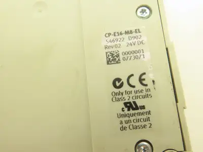 Festo CP-E16-M8-EL 16 Channel Input Module with LED Indicators 24V Lot of 3