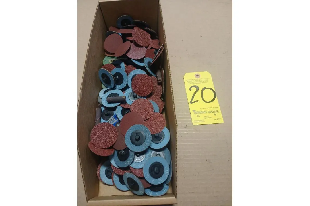 Used _UNKNOWN_ _UNKNOWN_ Sanding Discs Ohio US | Thompson Auctioneers #1547278
