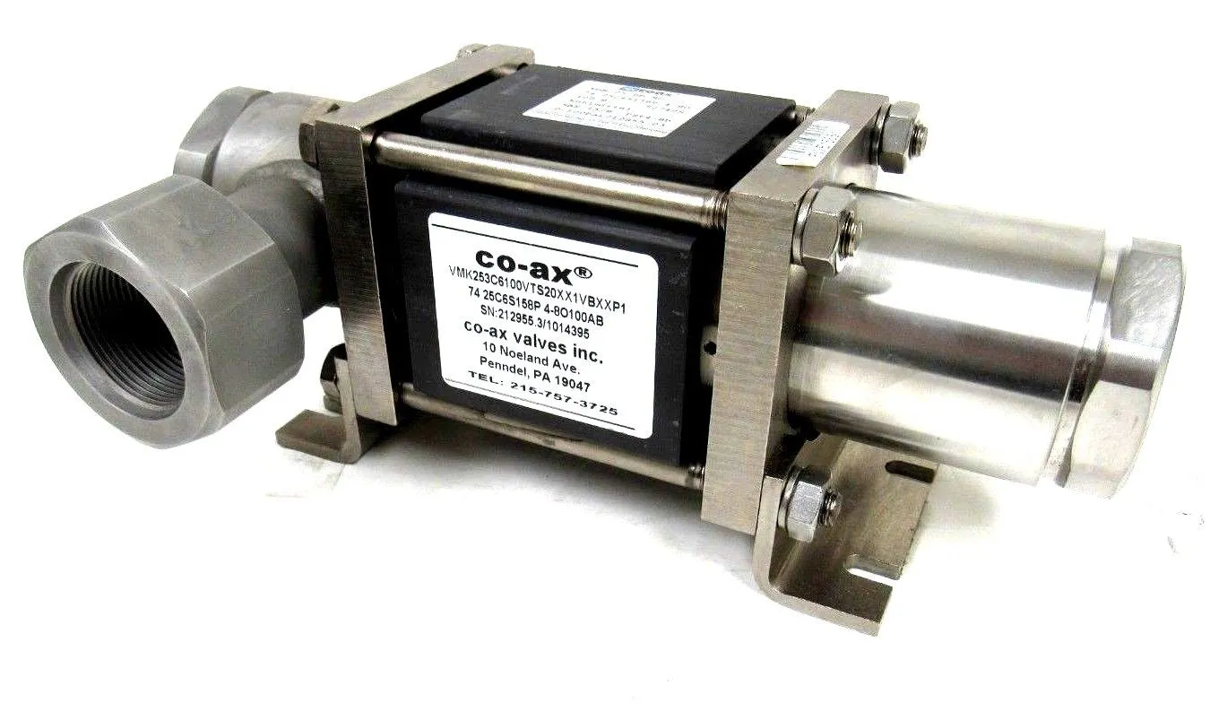 NEW COAX VMK-25-DR-NC SOLENOID VALVE VMK25DRNC 74 25C6S158P 4-80
