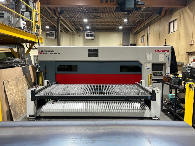 Used 2022 DURMA HD-FS 3015 Laser Cutters Illinois US | Revelation Machinery #799004