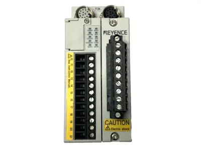 Used KEYENCE Safety Relay Terminal 24VDC BROKEN SCREW MOUNTS Relays & Switches Michigan US | Maverick Industrial Sales #1395618