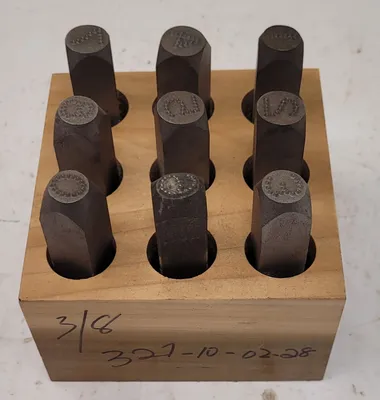 Schmidt Niles Stamp Set Tooling & Accessories, Tooling | Machinery Central (3)