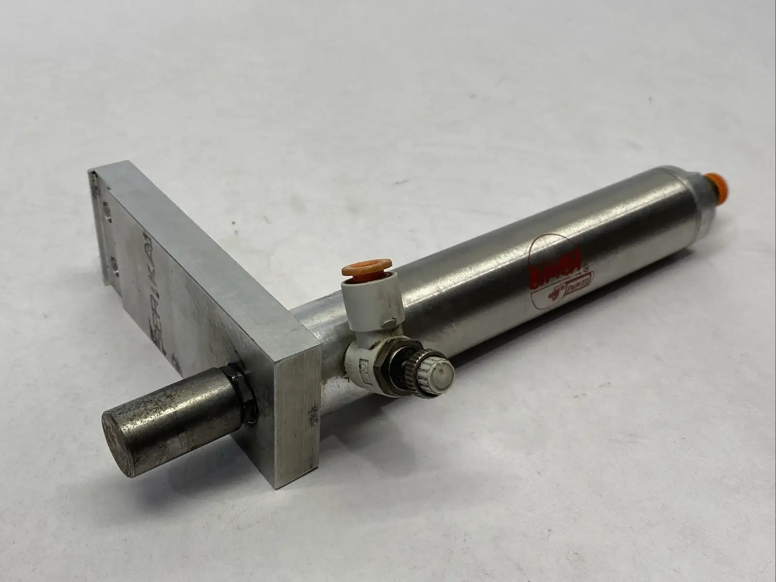093.5-D | Bimba  Pneumatic Cylinder 1-1/16" Bore 3.5" Stroke - Used