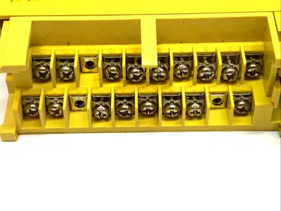 USED FANUC AC INPUT I/O MODULE PLC CARD AIA16G MISSING COVER AND SCREWS