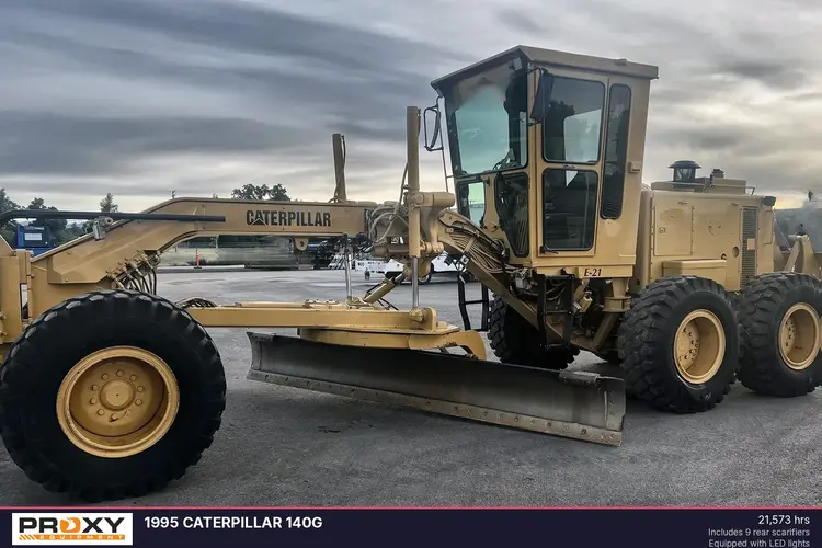 Used 1995 CATERPILLAR 140G Motor Graders California US | Proxy Equipment #1377629