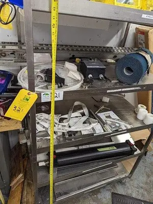 SS Mobile Parts Rack