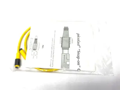 New | in-Stock Turck Picofast Snap-On Connector Cordset Connector Accessories Michigan US | Maverick Industrial Sales #1462821