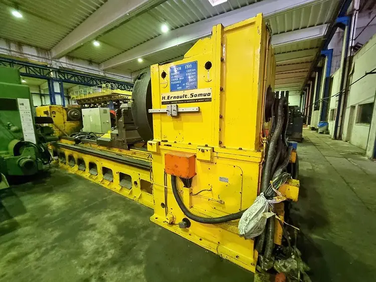 Used ERNAULT & SOMUA Ø 2000 X 8000 MM CNC CNC Lathes BE | Apt International N.V #361741