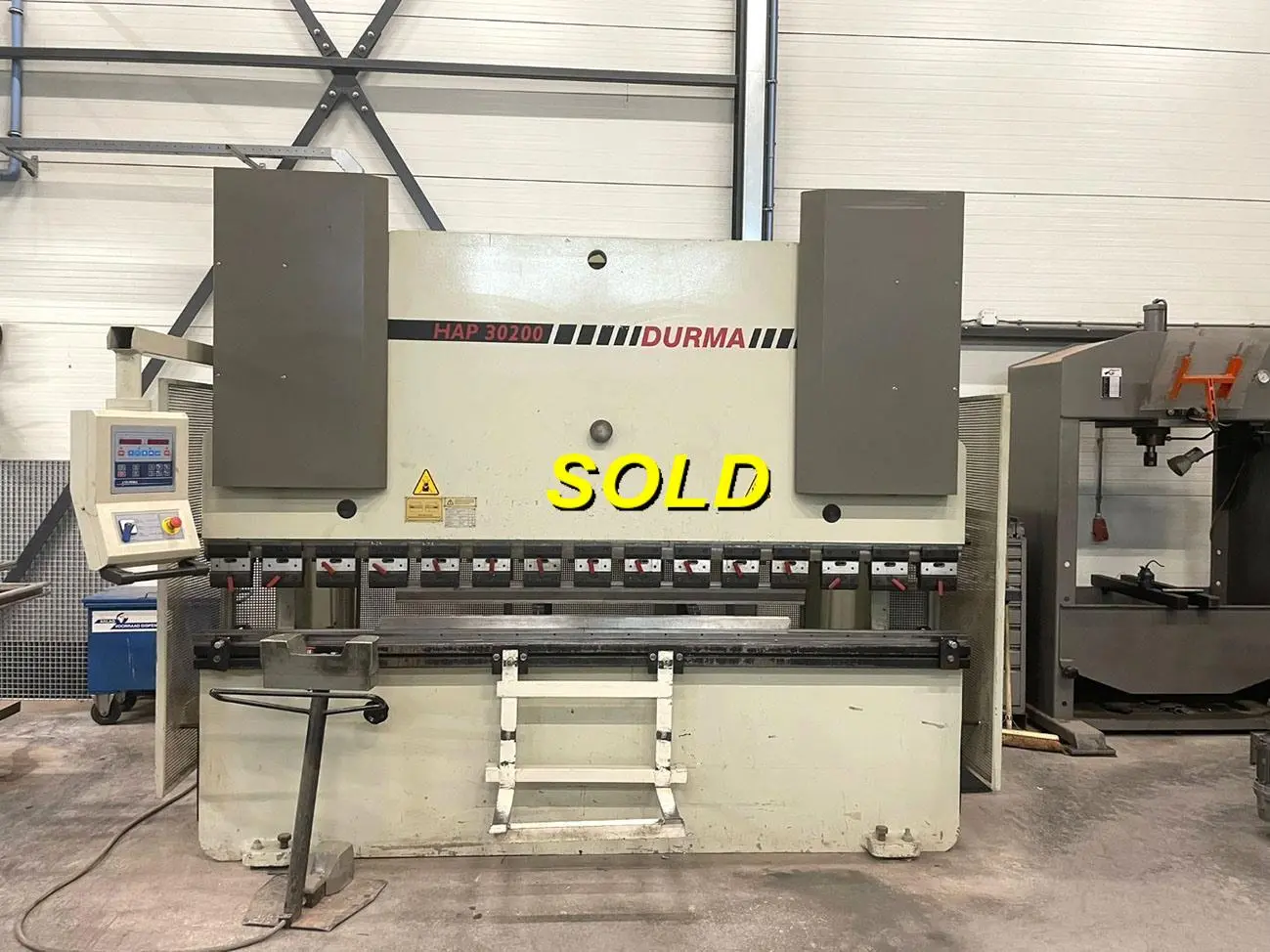 USED DURMA HAP 200 TON X 3100 MM