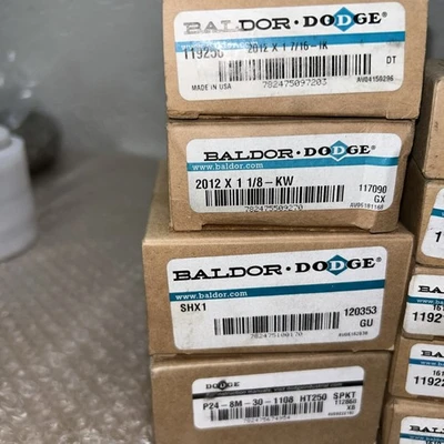 NEW MIXED LOT OF BALDOR DODGE SEE PHOTOS & DESCR. FAST SHIPPING! + WARRANTY