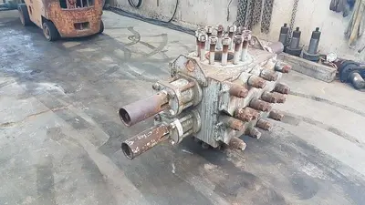 USED SHAFFER 7 1/16" 5M DOUBLE RAM BOP