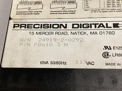 Used PRECISION DIGITAL PD610-3-N Meters - Misc Ohio US | Surplus Asset Holdings #1246733
