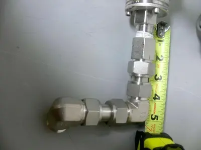 USED ENDRESS HAUSER PRESSURE TRANSMITTER CERABAR M PMC51 - 32L20/0