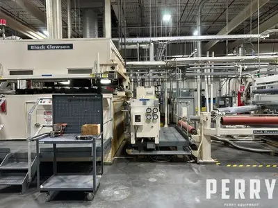 1996 BLACK CLAWSON Tandem Extrusion Coating Line Extrusion Lines, Coating | Mark One Machinery (56)