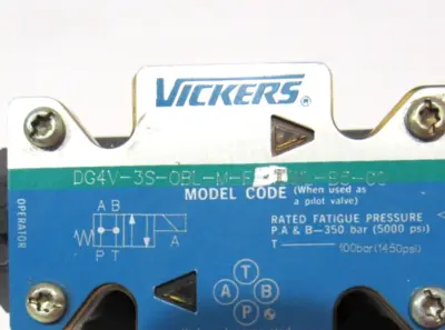 NEW VICKERS DG4V-3S-0BL-M-FTWL-B5-60 VALVE DG4V3S0BLMFTWLB560