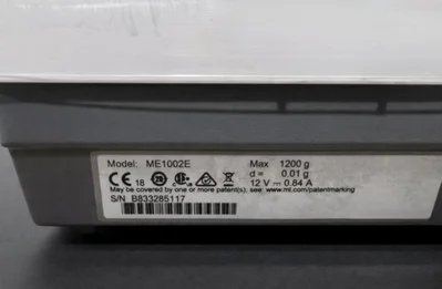USED METTLER - TOLEDO ME1002E