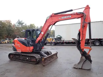 Used 2018 KUBOTA KX080-4 Excavators Massachusetts US | Brookside Equipment Sales #1558188