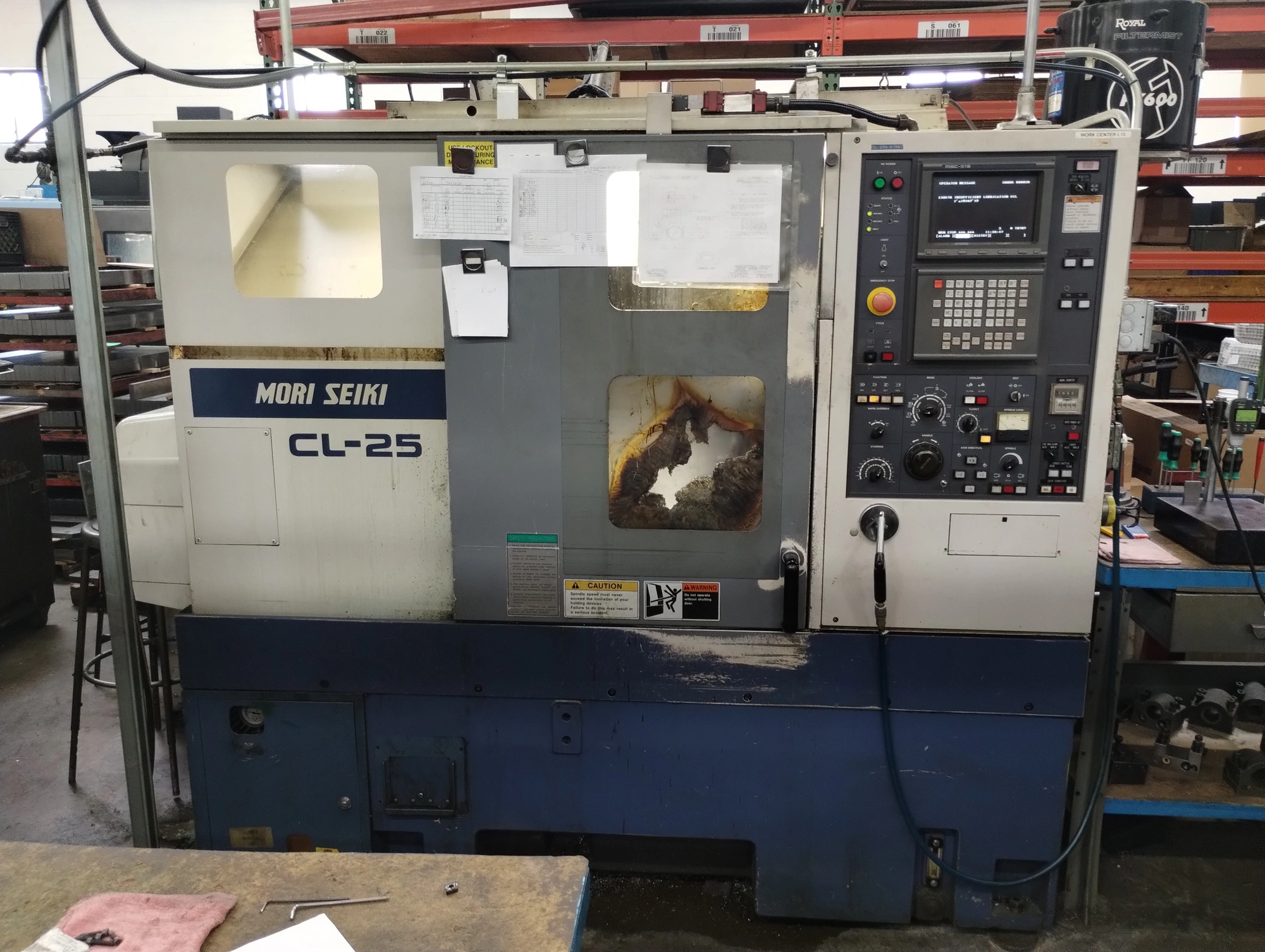 Used MORI SEIKI CL-25 Lathes CNC 91446 | Asset Exchange Corporation