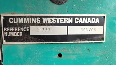 USED CUMMINS/STAMFORD 400 KW DIESEL GENERATOR