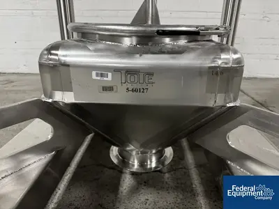 TOTE Systems 80 Liter Tote Systems Stainless Steel Tote
