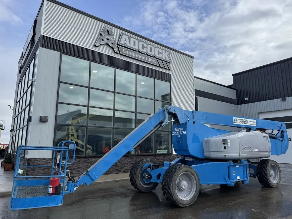 Used 2016 GENIE ZX-135/70 ARTICULATING BOOM LIFT Articulating Boom Lifts Alberta CA | Adcock Equipment #1418163