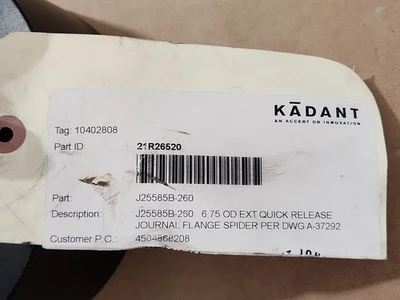 NEW KADANT JOHNSON J25585B-260