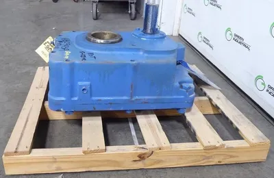 Foote Jones SM-H-8407-15 Shaft Mount / Screw Conveyor Gearbox 15:1 Ratio Rebuilt