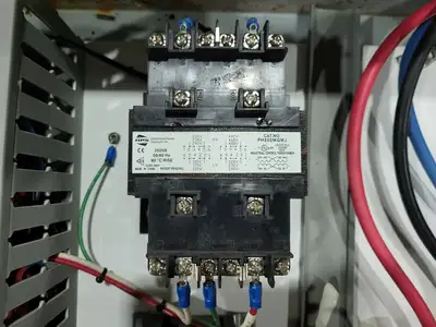 49" x 31" x 9" Electrical Enclosure w/ Terminals and Wiring