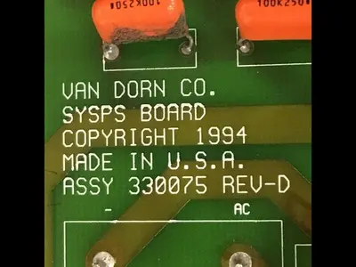 USED VAN DORN 330075