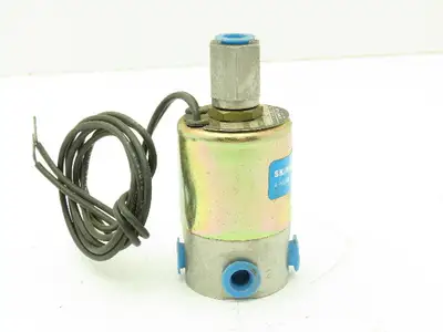 Honeywell Skinner V5D35600 Solenoid Valve 3-Way 4 Port NC 120VAC 75 PSI 1/8" NPT