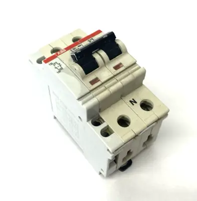 Used ABB Circuit Breaker 2-Pole w/ Auxiliary Contact Circuit Breakers Michigan US | Maverick Industrial Sales #1389424