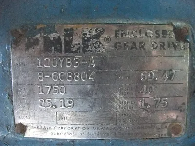 Falk Right Angle Gearbox Reducer