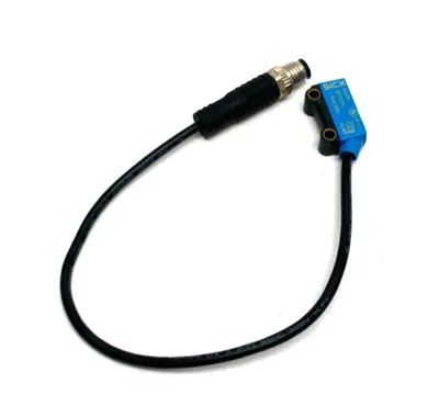 USED SICK RETROREFLECTIVE PHOTOELECTRIC SENSOR, RECTANGULAR 1064592
