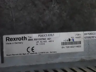 USED REXROTH PSI63CO.620L1