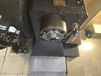 2018 Leadwell V-50i VMC w/ 30-Slot ATC, Conveyor, Fanuc Oi-MF Controller