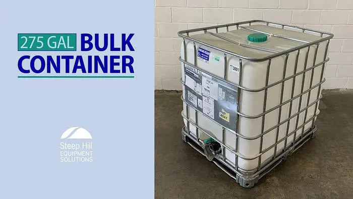 Used 2019 SCHÜTZ PACKAGING SYSTEMS ECOBULK MX275 Bins | Steep Hill Equipment Solutions #772130