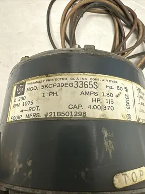 Used GE 5KCP39EG3365S HVAC Parts and Equipment | Surplus Asset Holdings #1192786