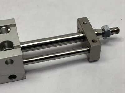 ZCUKC20-50D | SMC  Pneumatic Compact Guided Cylinder 20mm Bore 50mm Stroke - Used