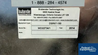 Used Brabender Technologie _UNKNOWN_ Feeders (Material Handling) Ohio US | Federal Equipment Company #1337964