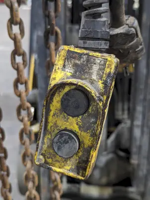 2-TON C&M ELECTRIC HOIST 110V SINGLE PHASE: STOCK #19861