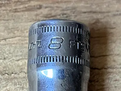 Snap On#FTSM8LE - 8MM Triple Square, 3/8” Dr., 3.5”LONG, Socket Driver-USA-NEW-