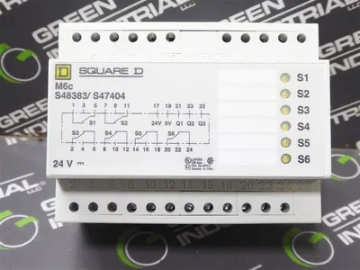 Schneider 48846 M6C Programmable Contact Module Used